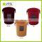 emc high quality ring handle plastic trash can PP dustin bin home wasteb bin