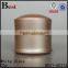 luxury cream aluminum jar 5g 15g 20g 30g 50g cosmetic aluminum cream jar