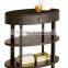 Modern Design Wooden Tea Table, Living Room Furniture Side Table With Shelf