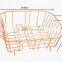 548-35 Kitchen Rectangle Coloring Metal Wire Dish Drying rack