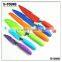 51006 6 Pcs Non-stick Knife Set With Rubber Handle