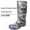 Camo Steel Toe And Sole PVC safety Rain Boots