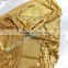 Garment 3mm Golden Color Metal Mesh Aluminum Cloth