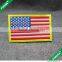 Custom Make Flag Design Embroidery Label