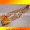 Airplane buckle gold belt