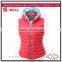 New Style Winter 100% Polyester Custom Brand Windproof Women Vest