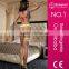 New Arrival Blue Color Garter Belt Lingerie Sexy Hot Transparent