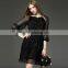 Maxnegio basic lace dress for ladies