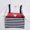 Baby girls stripe knitted pullover sweater