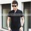 2017 summer men's short sleeve T-shirt collar pure color button half sleeve cotton contracted cultivate one's morality type mini