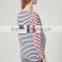Contrast Stripe long sleeves wholesale maternity clothes