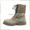2016 best selling comfortable Yellow sand leather military boot tactical boots