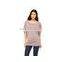 Bella+Canvas Women's Flowy Draped Sleeve Dolman Tee - slightly fitted at bottom. open dolman sleeve and comes with your logo