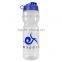 USA Made 28 oz Transparent Sports Bottle With Flip Lid - BPA/BPS-free, FDA Compliant And Comes With Your Logo