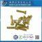 Taiwan Online Shopping stainless steel gold plated costume jewelry screws