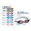 Sales silicone swimming glasses