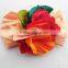 Korean baby girls hair accessories kids chiffon lace headband large artificial flower garment accessory