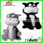 Wholesale Krazy Kats Orange Black Grey Plush Electrical Cat