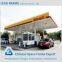 Gas station canopy roof span building Steel Structure