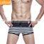 Men's Stripes Soft Comfortable Drawstring Boxer Water Resistant Swim Trunks