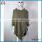 Wholesale 2017 new fashion knit acrylic poncho mexicano
