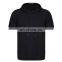 Mens Fashion Casual Plain Short Sleeve Hoodie Custom Logo