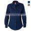 OEM Service Factory Custom mechanic breathable work shirts for Women