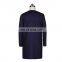 2014 Latest Fashion O-Neck Lace Stitching Long Winter Coat