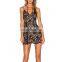 Spaghetti Strap Naked Back Sexy Afircan Tight Dresses for Women NT6526