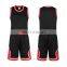 Cheap team youth best basketball uniform design color black