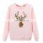 Women Hoodies OEM service terry cotton oversize sport sweatshirts super warm