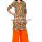 Manufacturer Of Ethnic Handwork Clock Print Round Neckline Printed lady Kurti jaipur