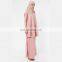 OEM service custom muslim dress 2016 latest fashion lace design baju kurung modern