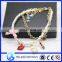 wholesale hand made nylon bowknot beads bracelethand chain