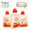 Fruit language liquid laundry detergent in bucket