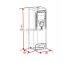 Wall Mounted LCD Air Freshener Dispenser, Digital Perfume Diffuser, Automatic Aroma Scent Machine