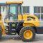 2015 1.6ton hydraulic wheel loader with different attachments