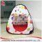 Cheap 190T polyester dots children kid play fun tent for two person