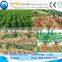 agriculture used white and green radish harvester machine