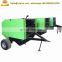 Mini manufacturer round hay baler bander machine, grass reaper bander machine