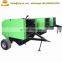 Mini manufacturer round hay baler bander machine, grass reaper bander machine