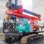 Hengwang CE  3-5 meter long solar pile driver,screw spiral drill rig,screw drilling machine for sales