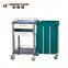 medical furniture nursing use hospital trolley for sale