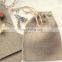 wholesale rustic mini coffee burlap bags for wedding favors