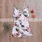 Sleeveless floral pattern romper cute and Soft Baby Girls Romper wholesale price