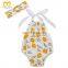 Wholesale Panda Animal Pattern Baby Romper New Born Clothes Design Girls Romper