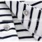 Black stripe pattern short sleeve Jumpsuit baby boy Daily Wear romper wholesale