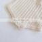 Spring and Autumn Bottoming Female Baby Baby Long-sleeved Knitted Romper Puff Sleeve One-piece Triangle Bag Fart Crawling