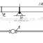 Educational Model FSY Fluid mechanics inhomogeneous running water surface curve demonstrative experiment