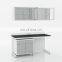 Laboratory furniture wall work bench phenolic resin chemical biology laboratory bench table